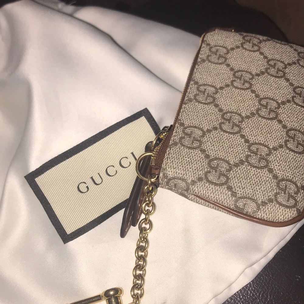Gucci GG Supreme Key Holder